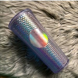 ORIGINAL US 2018 IRIDESCENT JEWEL DIAMOND CRYSTAL CUT TUMBLER MERMAID UNICORN